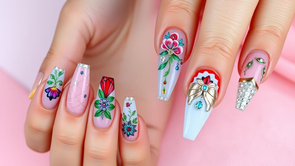 acrylic nail art inspiration