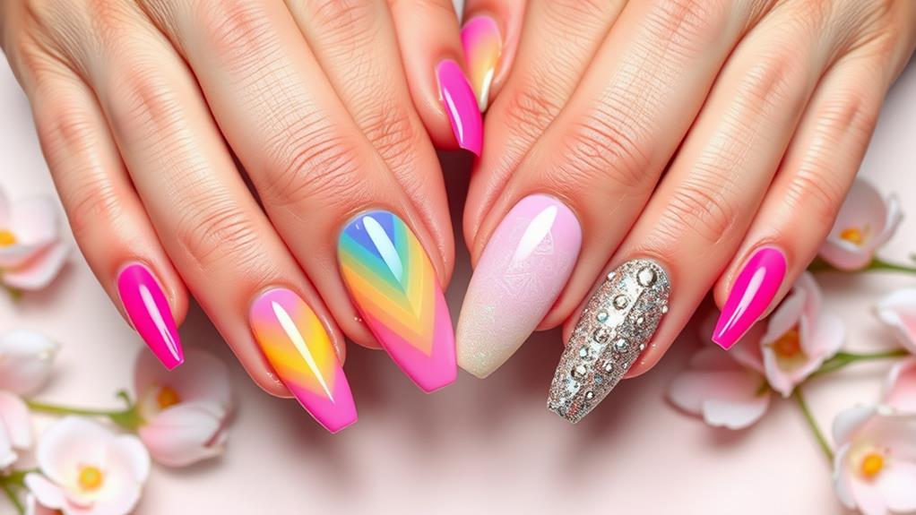 acrylic nail trends 2023