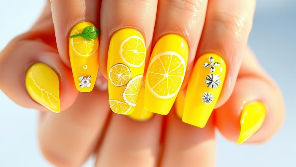 bright citrus color burst