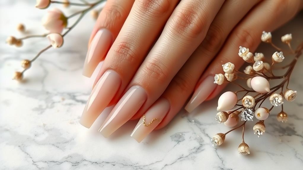 elegant acrylic nails collection