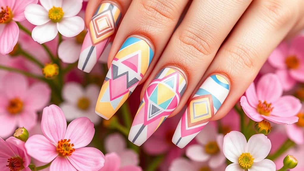 geometric patterns in spring