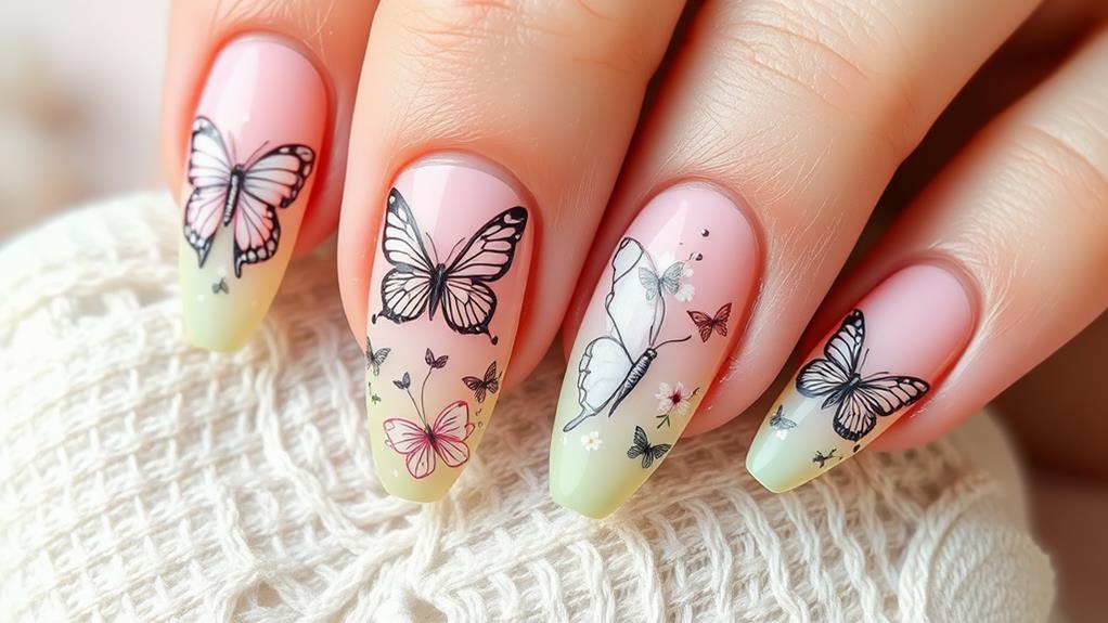 graceful insect patterns design