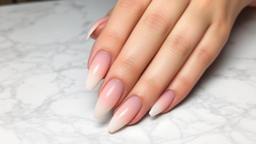 gradient nude aesthetic style