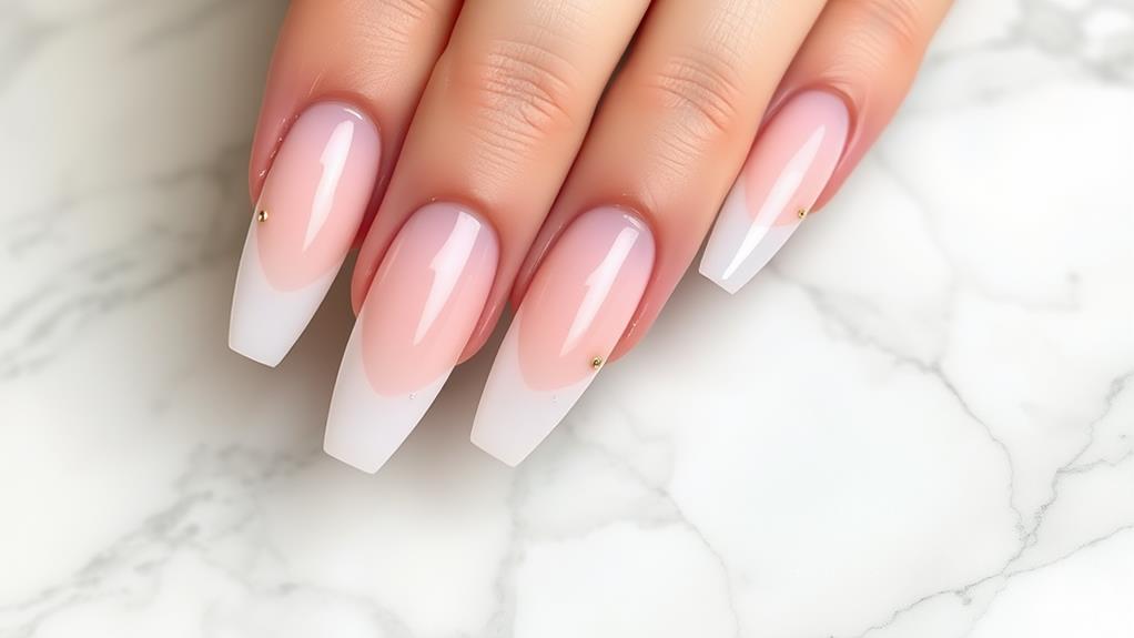 gradient soft pink hue