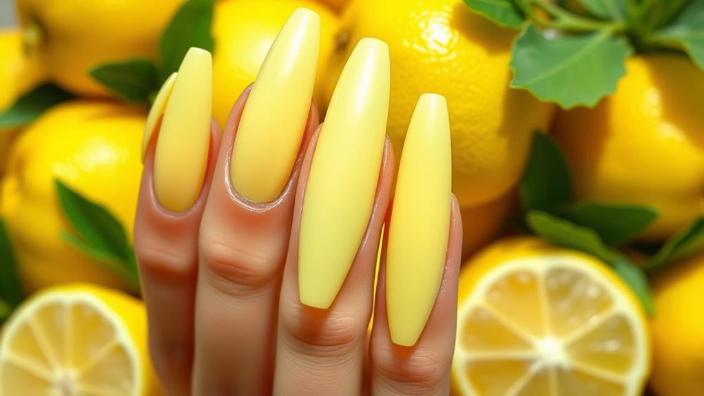 matte yellow surface texture