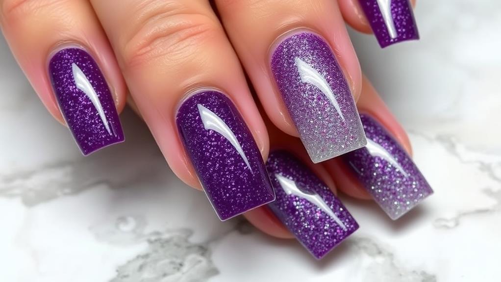 shimmering gradient color technique