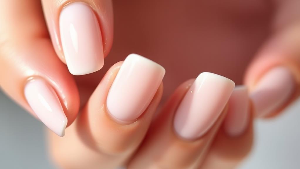 sophisticated minimalist acrylic nails