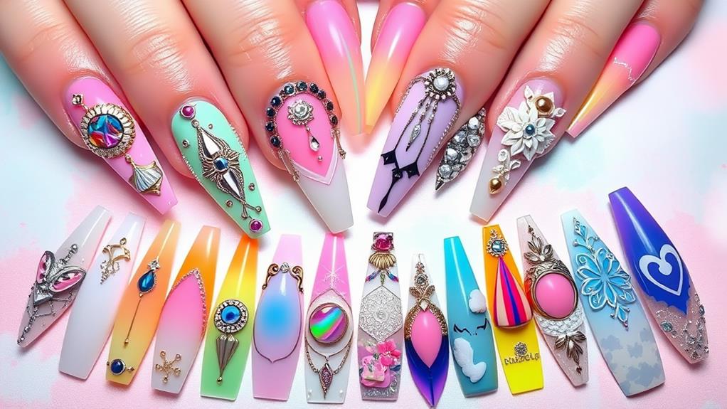 transformative acrylic nail designs