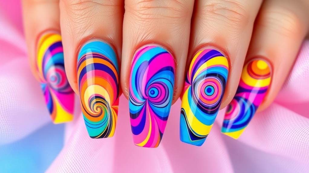 vibrant abstract pattern designs