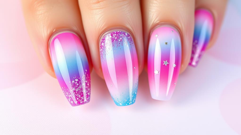 vibrant gradient artistry